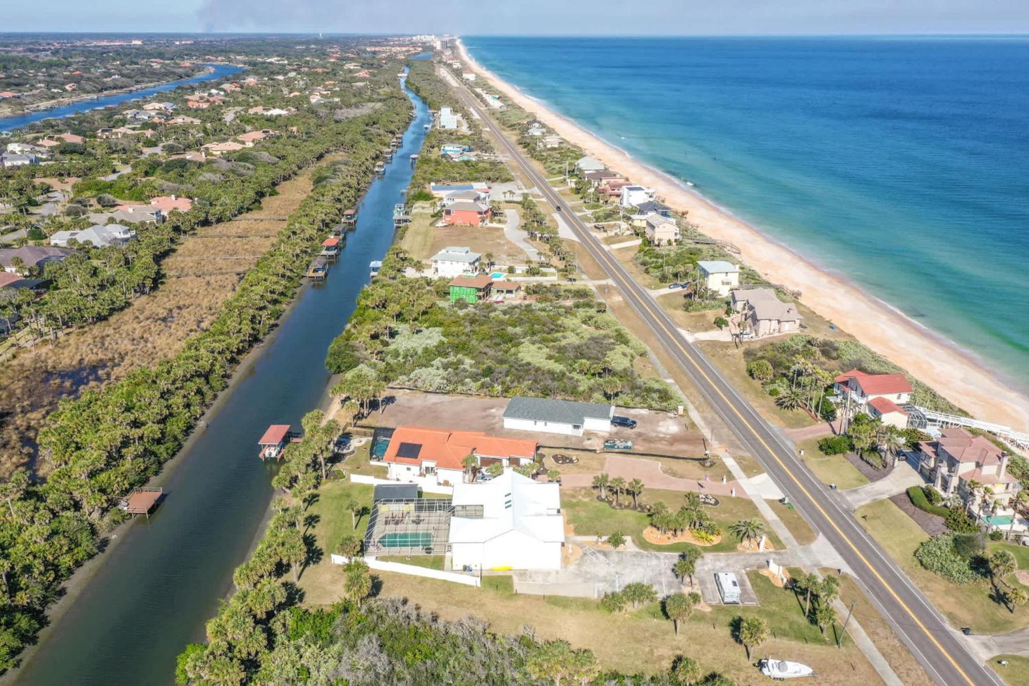 Flagler Beach Bed And Breakfast Pool Jaccuzzi Suite ภายนอก รูปภาพ