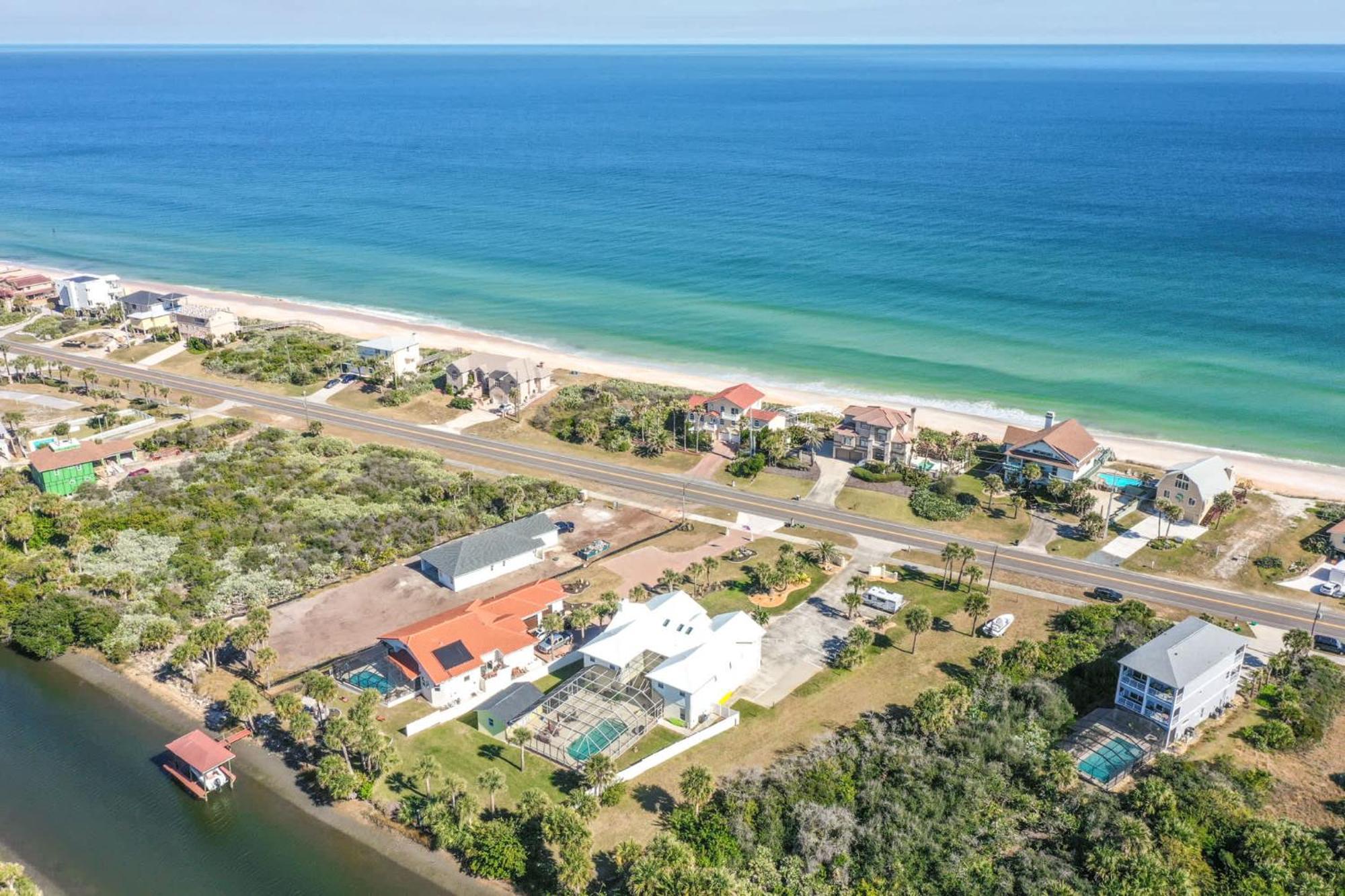 Flagler Beach Bed And Breakfast Pool Jaccuzzi Suite ภายนอก รูปภาพ