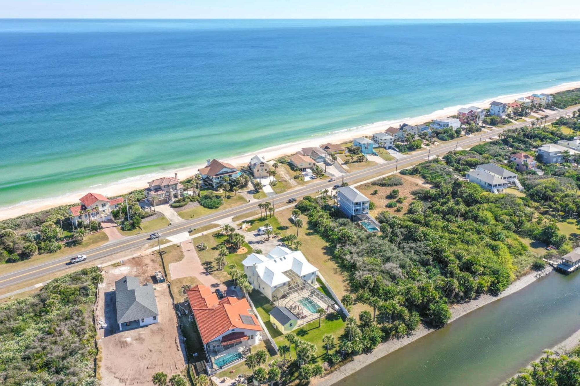 Flagler Beach Bed And Breakfast Pool Jaccuzzi Suite ภายนอก รูปภาพ