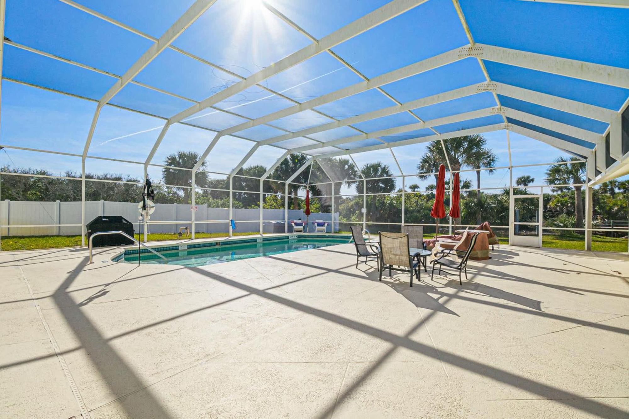 Flagler Beach Bed And Breakfast Pool Jaccuzzi Suite ภายนอก รูปภาพ